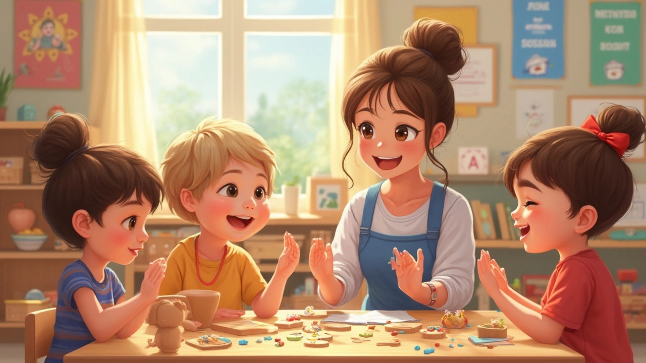 Речевые игры-имитации: первое «говорим»